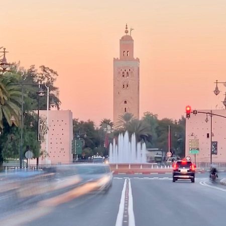 Authentic Moroccan Charm Apartment In Marrakech Terrace Marrakesh Exteriör bild
