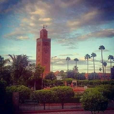 Authentic Moroccan Charm Apartment In Marrakech Terrace Marrakesh Exteriör bild