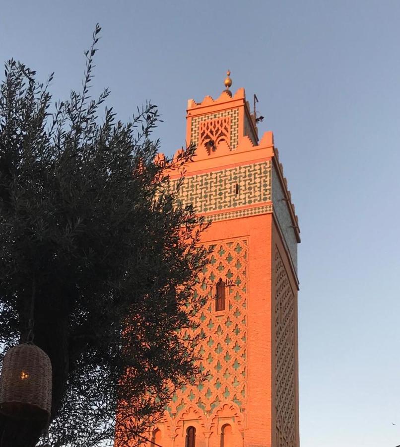 Authentic Moroccan Charm Apartment In Marrakech Terrace Marrakesh Exteriör bild